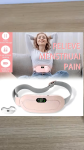 Smart Uterine Waist Belt — Relieves Lower Back Pain / Provides Abdominal Heating and Vibrating Massage — Waist Support Device — Perfect Holiday Gift for Women