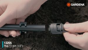 GARDENA ข้อต่อปิดปลายสาย ขนาด 13 มม. (1/2") (5 ชิ้น) (13205-20)