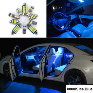 Canbus Interior LED Light Car Reading Map Dome Bulbs Kit For Toyota Auris E15 E18 E21 2006-2017 2018 2019 2020 2021 Accessories