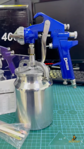 Nasara S-770S 4001 High Pressure Paint Air Spray Gun Set 1.5mm 2.0mm Nozzle 1000CC Capacity Penyembur Cat