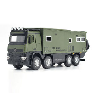 Mô Hình Xe RV Địa Hình Tỷ Lệ 1:24 Có Đèn Và Âm Thanh Cửa Mở Được Chất Liệu Hợp Kim Đúc Xe Cứu Hộ Đô Thị Quà Tặng Cho Trẻ Em