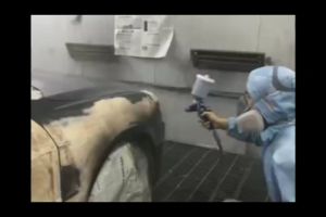 HVLP Spray Gun 1.3mm 600cc Car Painting Gun High Atomization Pneumatic Coating Tool