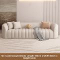 YIZUO | Cream Style Simple Modern Small Space Straight Row Sofa. 