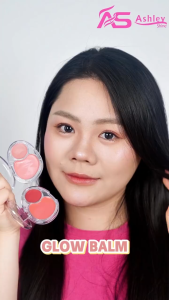 Ashley Shine 2-in-1 Blush Cream Lasting Waterproof Suitable For Lips And Cheeks Glow Balm AS9097