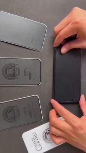 Anti gores matte ceramic black infinix hot 30 play/ note 30/note 10/ note 10 pro all type new update