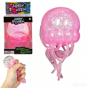 ZXZ | Hot Sale Jellyfish Squish Stress Toy Soft Jelly Squeeze Fidget Toy Trending Sensory Relief Toy For Kids & Adults