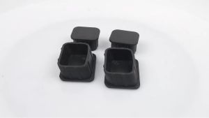 4pcs Crash Bar End Caps Front Axle Plug Rubber Stopper Cover Protection Black For 2021-2023 Ford Bronco 2-Door 4-Door