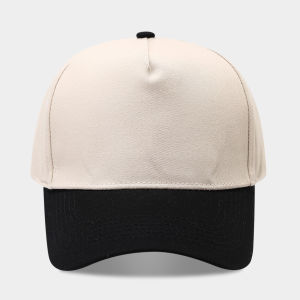 New Color Blocked Five Panel Baseball Cap For Women Fashionable And Casual Sun Hat For Men Truck Driver Cap Trendy And Versatile