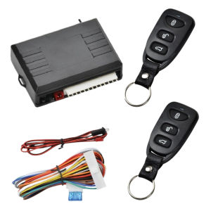 12V Auto Remote Central Locking Kit with LED Light and Alarm for Car Security