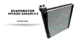 คอยล์เย็น ฮิตาชิ ZAX200-3-5 ZX240 รุ่นวาล์วบล็อกอยู่ด้านข้าง (ตรง) EVA0213 EVAPORATOR HITACHI ZAX200-3-5 ZX240 ตู้แอร์ คอยเย็น แผงคอยเย็น แอร์รถยนต์