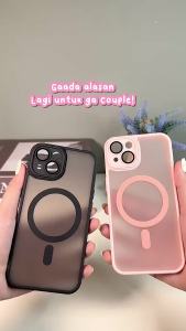 Mochoe COD Magsafe Casing HP Pelindung Frosted Magnetic Shockproof untuk for iPhone 11/12/13/14/15/16/17/Pro/ProMax/Plus