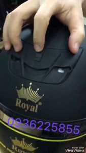 MŨ BẢO HIỂM TRÙM ĐẦU LÓT THÁO RỜI CHÍNH HÃNG ROYAL M01