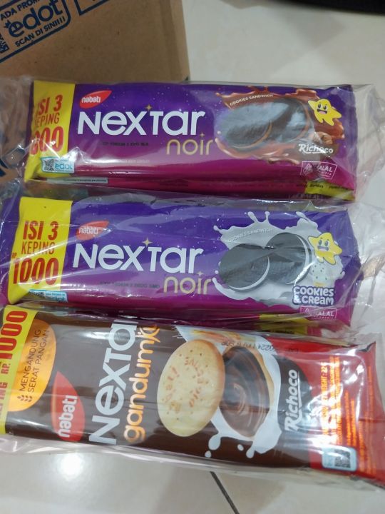 Nextar Noir 1 pack /10 pcs (GandumKu, CookiesnCream , Richoco)