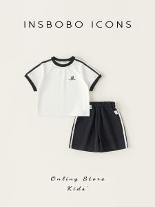 insbobo | Sun Protection Summer Wear Kids Outfit