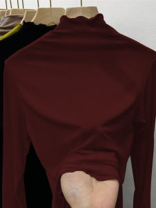 เสื้อยืดคอกลมแขนยาวสไตล์เกาหลีสำหรับผู้หญิง ทรงหลวม ป้องกันแสงแดด ฤดูใบไม้ผลิและฤดูใบไม้ร่วง เสื้อชั้นในทรงเข้ารูปสำหรับผู้หญิงไซส์ใหญ่