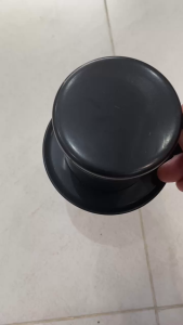 Phin cà phê cafe inox 304 Màu Đen Đáy Liền