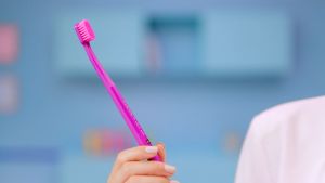 Curaprox Ultra Soft Three-pack Toothbrush CS 5460 bristles for sensitive gums