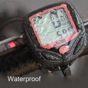 Bike Computer with LCD Display Waterproof Bicycle Speedometer Odometer Digital Cycling Mileage Tracker for MTB Road Bike