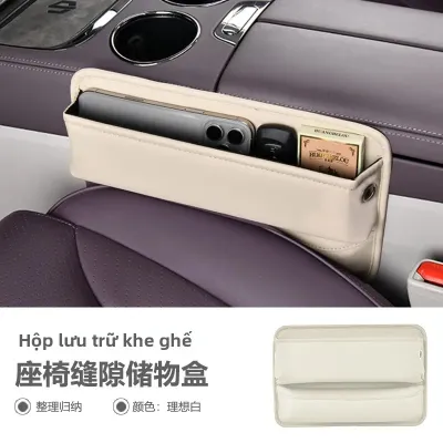 Hộp Đựng Đồ Khe Ghế Ô Tô Bằng Da Đa Năng Hộp Đựng Đồ Nội Thất Xe Hơi Giá Để Đồ Khe Ghế Ô Tô Để Giữ Vệ Sinh