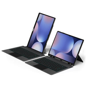 LFOIQN Keyboard Case Detachable For Samsung Galaxy Tab S10 Ultra S9 Ultra S8 Ultra 14.6" Smart Cover Backlight Magic Keyboard