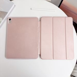 Ốp iPad Da 2026 A19 Tương Thích Với iPad Thế Hệ 12 11 10 Air M2 M3 M4 Pro Có Khe Đựng Bút Chống Sốc Chống Rơi Cho Máy Tính Bảng Apple