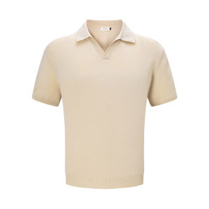 Embroidered Lyocell Comfortable Breathable Simple Polo