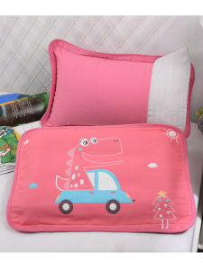 Childrens Pure Cotton Flannel Pillowcase 30x50 for 27x44 Pillow Core Cartoon Design Baby Pillowcase Soft Comfortable Bedding