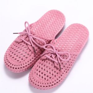 COD Sandal wanita  Sandal Selop Aksen Pita  sandal indoor Sandal non-slip slippers
