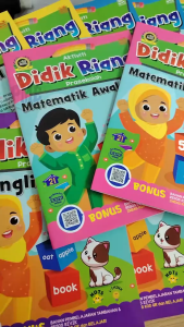 【PME Bookshop】 (2024 Buku Sekolah) Pelangi: Aktiviti Didik Riang Prasekolah 456 Tahun