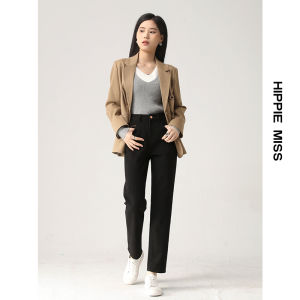 HIPPIE MISS | Color-fixing Straight-leg Stretch Denim Pants