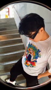 May You Rise Oversize Tee 200 GSM Drugged Up Kaos Oversize T-Shirt
