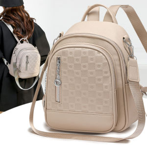 TANFAN | Stylish Mini Leisure and Travel Backpack with Diamond Quilting