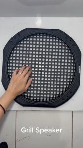 Grill Speaker 12" dan 15" / Ram Speaker 12 In 15 In / Bingkai Spaeaker Plastik / Tutup Woofer