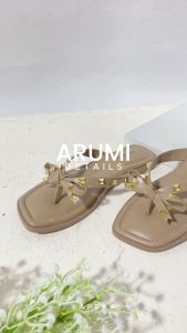 Lapepa Arumi Sandal Jepit Wanita Sendal Japit Cewek Casual Cantik Sendal Capit Perempuan Elegan Empuk Size