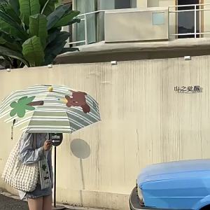 UV Protection Automatic Folding Womens Umbrella