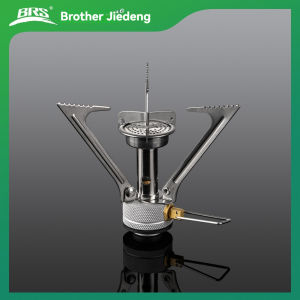 BRS | BRS-1 Outdoor Camping Gas Stove Portable Mini Camp Cooking Burner Foldable High Power Gas Cooker with Piezo for Hiking Picnic
