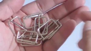 ตัวเลื่อนสายกระเป๋า ตัวปรับสายกระเป๋า 50 ชิ้น ขนาด1.5x2.5ซ.ม. โลหะปรับสายกระเป๋า แข็งแรง ทนทาน ใช้สําหรับประกอบการทํากระเป๋า