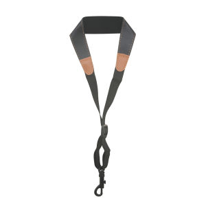 IRIN | Adjustable Saxophone Neck Strap with Metal Hook Padded Leather Shoulder Sling for Alto/Tenor/Soprano Sax Breathable Comfortable