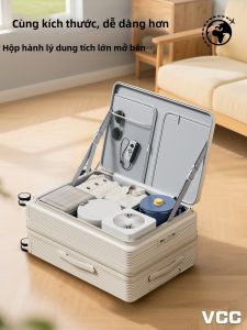 VCC | Vali Du Lịch Dung Lượng Lớn Mở Bên Hông