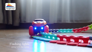 ชุดรถตีลังกา พร้อมราง มี4ขนาด รถแข่งรถDIY ชุดรถรางเรืองแสง Magical Track Glowing Race Glow In The Dark Track