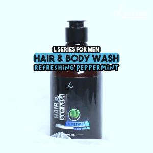 Larissa Men Series Hair & Body Wash Refreshing Peppermint - Sabun badan & Shampoo Pria