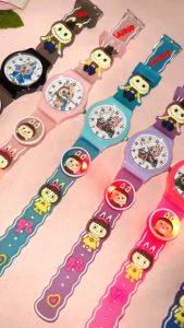 Jam Tangan Anak \\\"Labubu\\\" dengan Desain Karakter Lucu & Lampu LED - Pilihan Terbaik untuk Hadiah