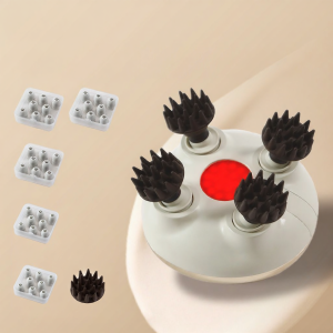 MEOJIE | Automated Meridian Scraping Head Massage Device Red Light Pulse