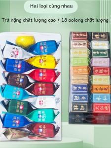 Yuanming Mountain Rock Tea Intense Fragrance Big Red Robe Cinnamon Water Orchid Black Dragon Tea Gift Box New Tea Snack