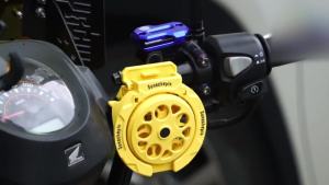 SEAMETAL Foldable Turntable Motorcycle Cup Holder For Handlebar Motorcycles Bottle Holder Water Cup Bracket Holder Accessories