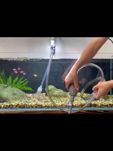 ที่เปลี่ยนน้ำ ที่ดูดขี้ปลาอย่างดี กาลักน้ำตู้ปลา ที่ดูดขี้ปลา ทำความสะอาดตู้ปลา