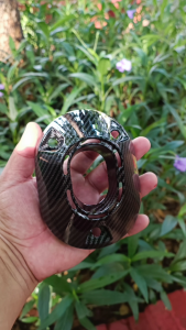 Carbon Exhaust Muffler Tip Cover for Honda PCX 160 / Click 160 |Twill Design Tail Garnish