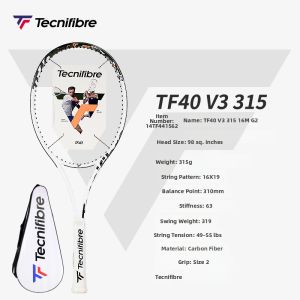 Tecnifibre | Professional Precision Control Tennis Racket Full Carbon