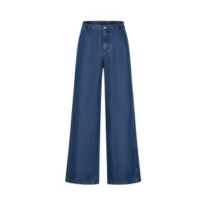 JZ ANNAKRO | Relaxed Wide Leg Denim Trousers for Women
