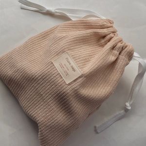 ถุงหูรูดสีพาสเทลน่ารักๆ สไตล์เกาหลี ใส่ของใช้จุกจิก flure.bags